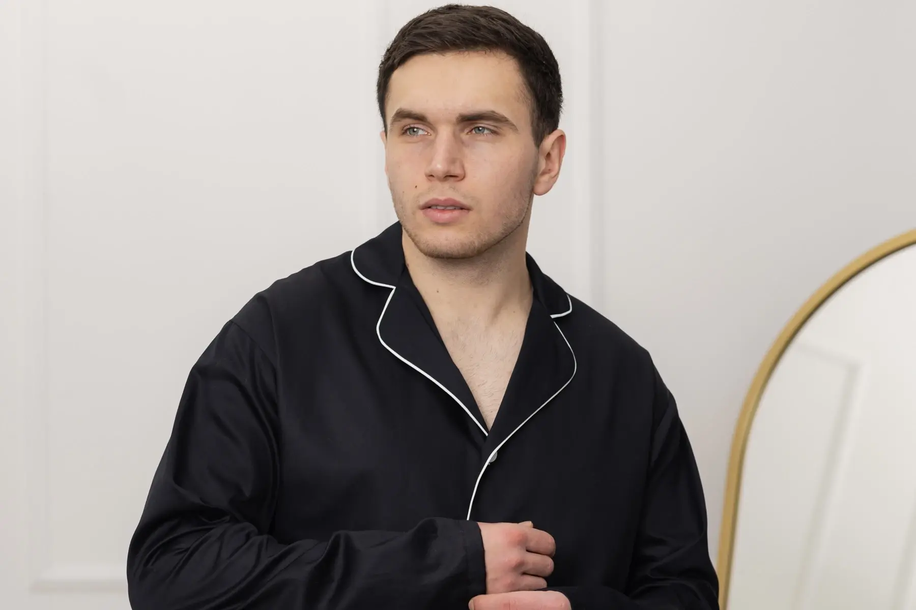 Чоловіча піжама з турецкий сатин делюкс 100% хлопок DreamCat