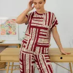 Домашний костюм женский из вискозы «Домашний релакс»