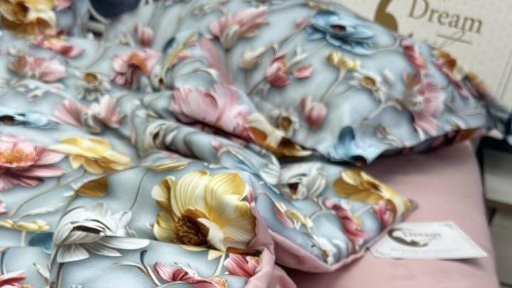 Постільна білизна Туреччина сатин делюкс стильний орнамент