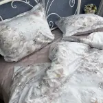 Сатиновое постельное белье с принтом «Жемчужная Гармония»