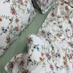 Сатиновое постельное белье с принтом «Летние краски»