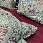 Сатиновое постельное белье с принтом «Садовая мелодия»