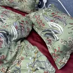 Сатиновое постельное белье с принтом «Садовая мелодия»