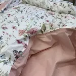 Поплінова постільна білизна з принтом «Квіткова мрія»