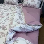 Поплінова постільна білизна з принтом «Прованська троянда»