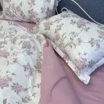 Поплінова постільна білизна з принтом «Прованська троянда»