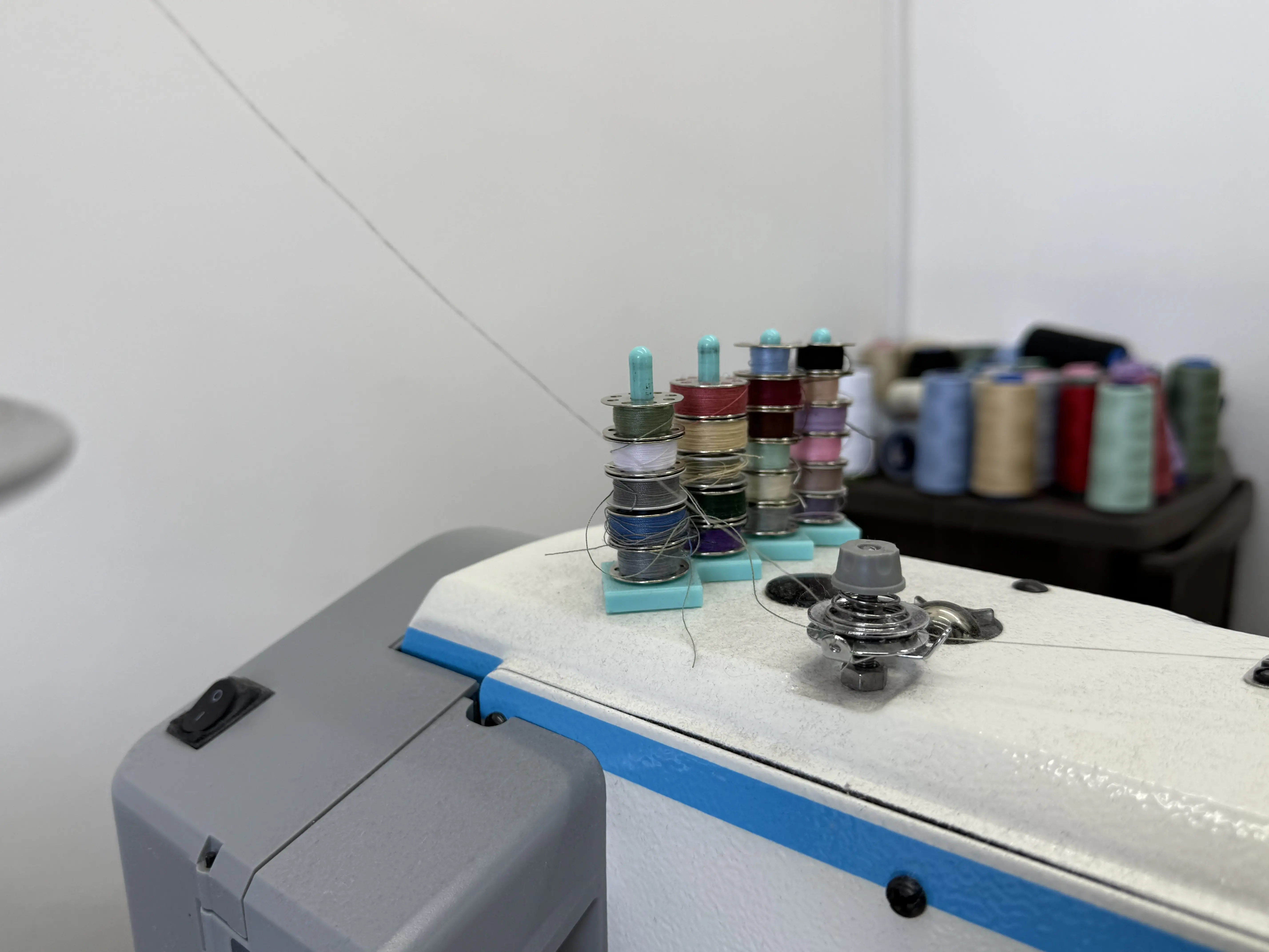 Різнокольорові нитки для шиття постільної білизни, турецький сатин делюкс 100% бавовна